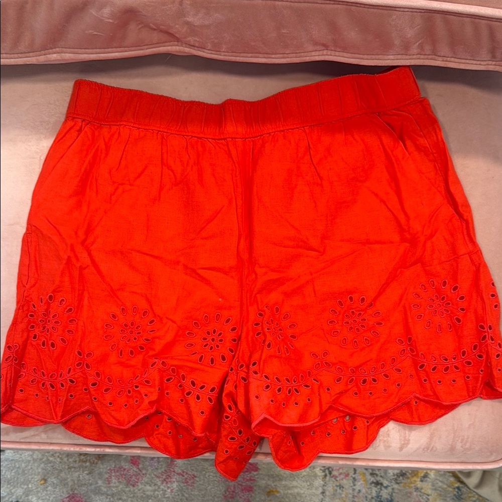 Loft eyelet shorts